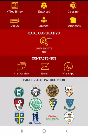 Dafabet no celular
