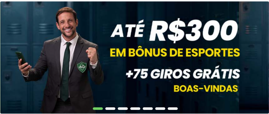 Bonus de R$300 reais aposta quente