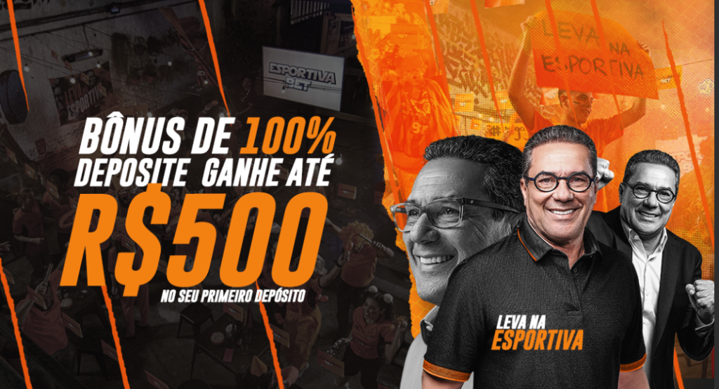 Bônus de boas vindas de Esportiva.Bet