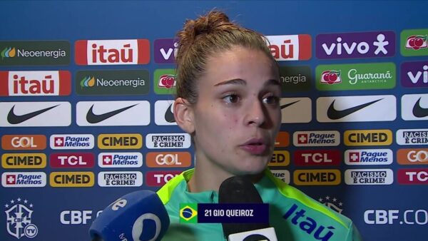 Gio Garbelini, brasileira do Atlético de Madrid, é acusada de racismo na Copa da Rainha