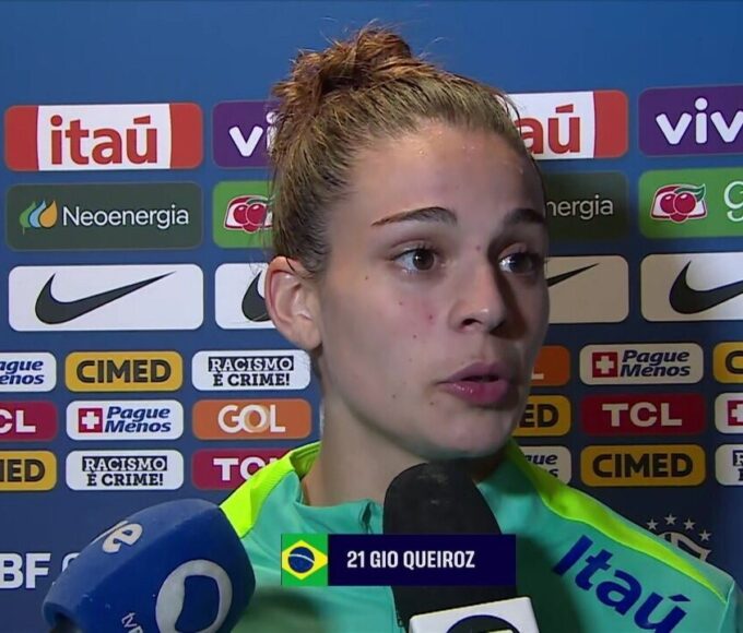 Gio Garbelini, brasileira do Atlético de Madrid, é acusada de racismo na Copa da Rainha