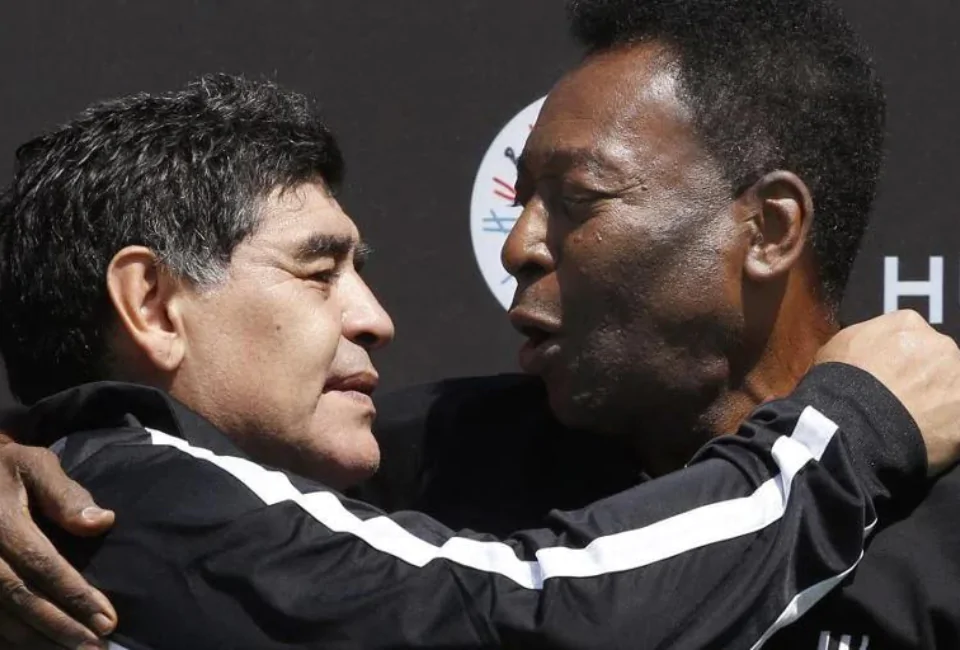 Maradona e Pelé