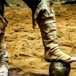 Primeira bola de futebol